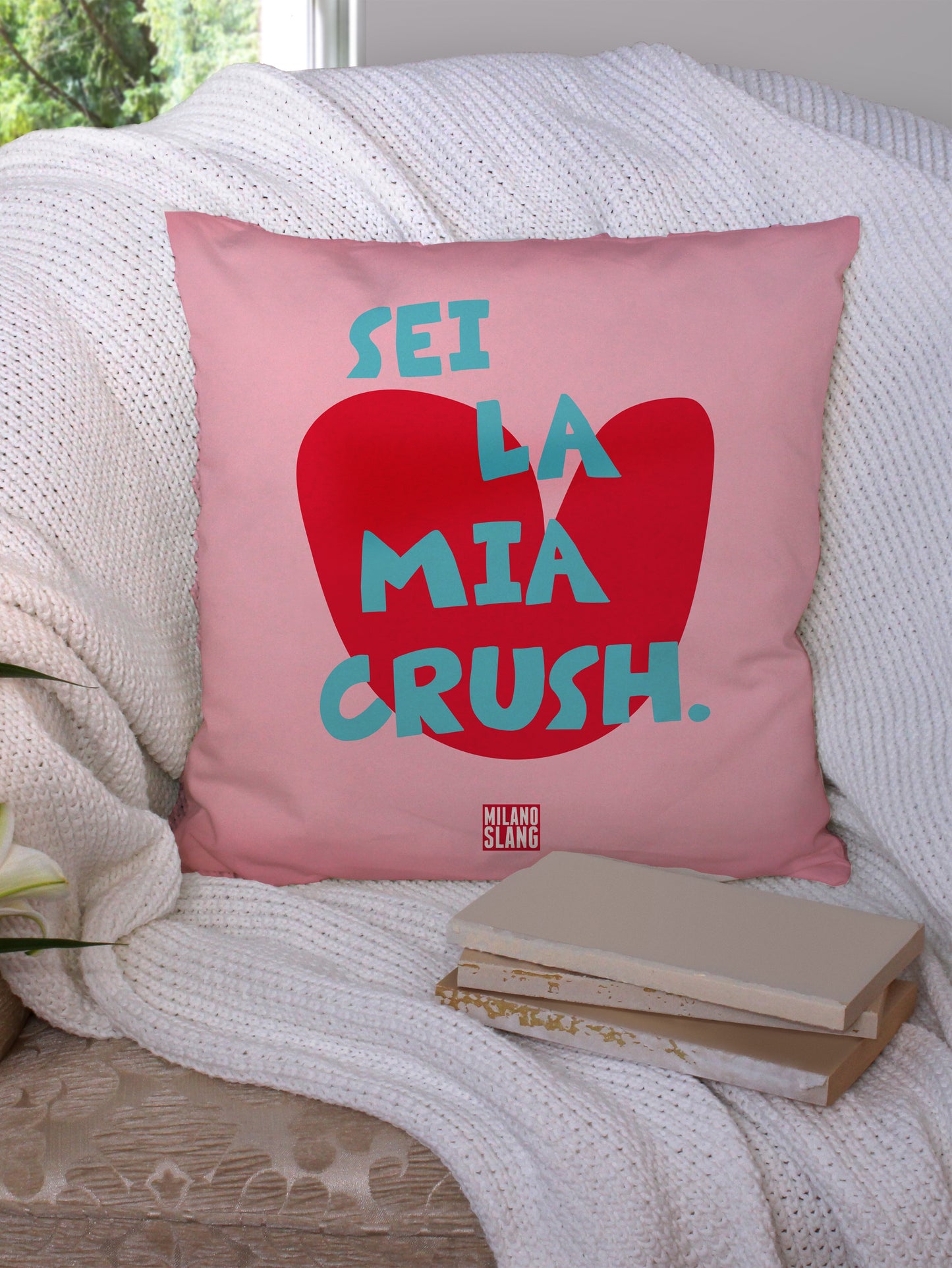 CUSCINO "SEI LA MAI CRUSH"